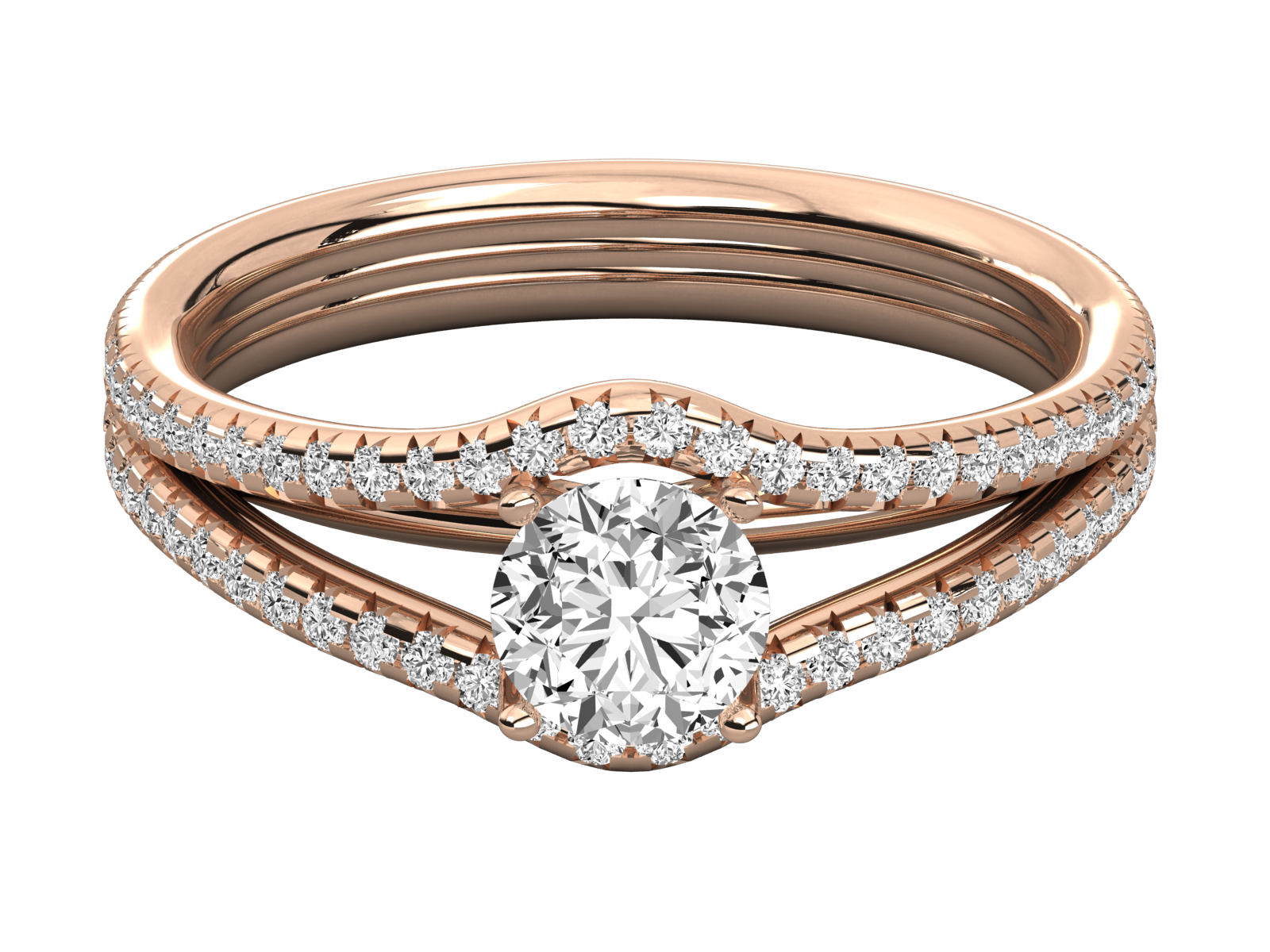 10K GOLD SOLITAIRE  LAB GROWN DIAMOND LADIES  RING.