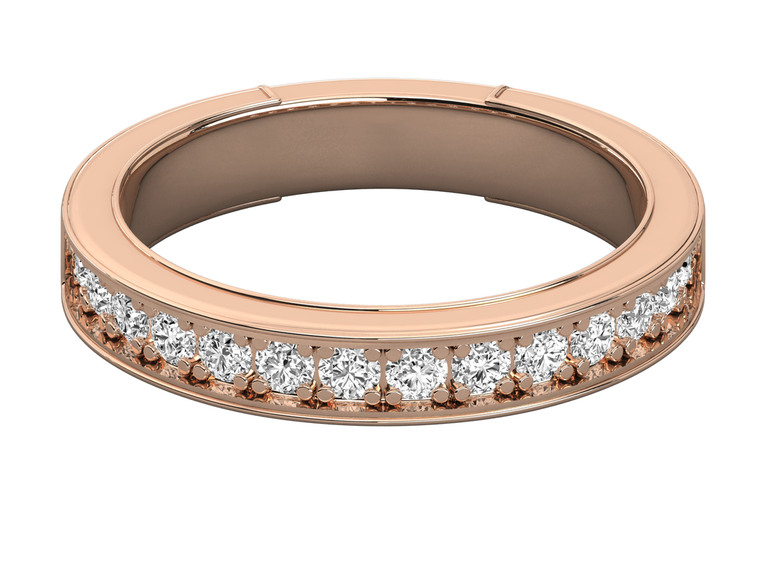 9K GOLD SOLITAIRE DIAMOND  BRILLIANT RING.