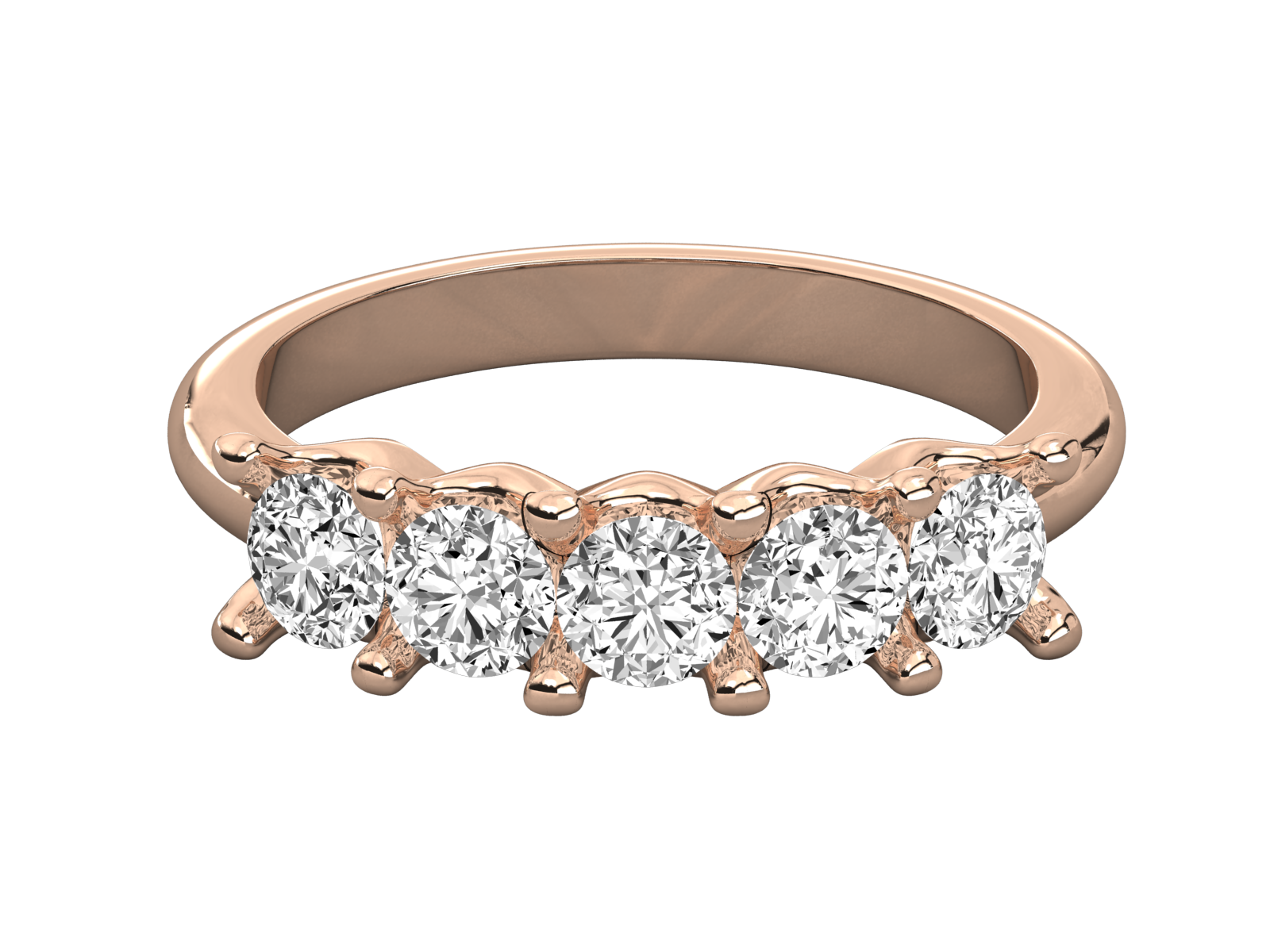 10K GOLD LAB GROWN DIAMOND LADIES  RING.