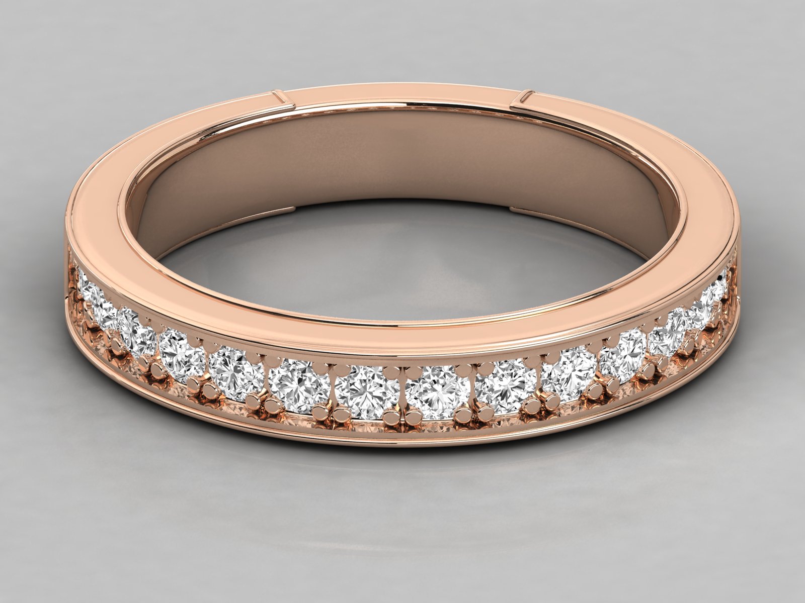 9K GOLD SOLITAIRE DIAMOND  BRILLIANT RING.