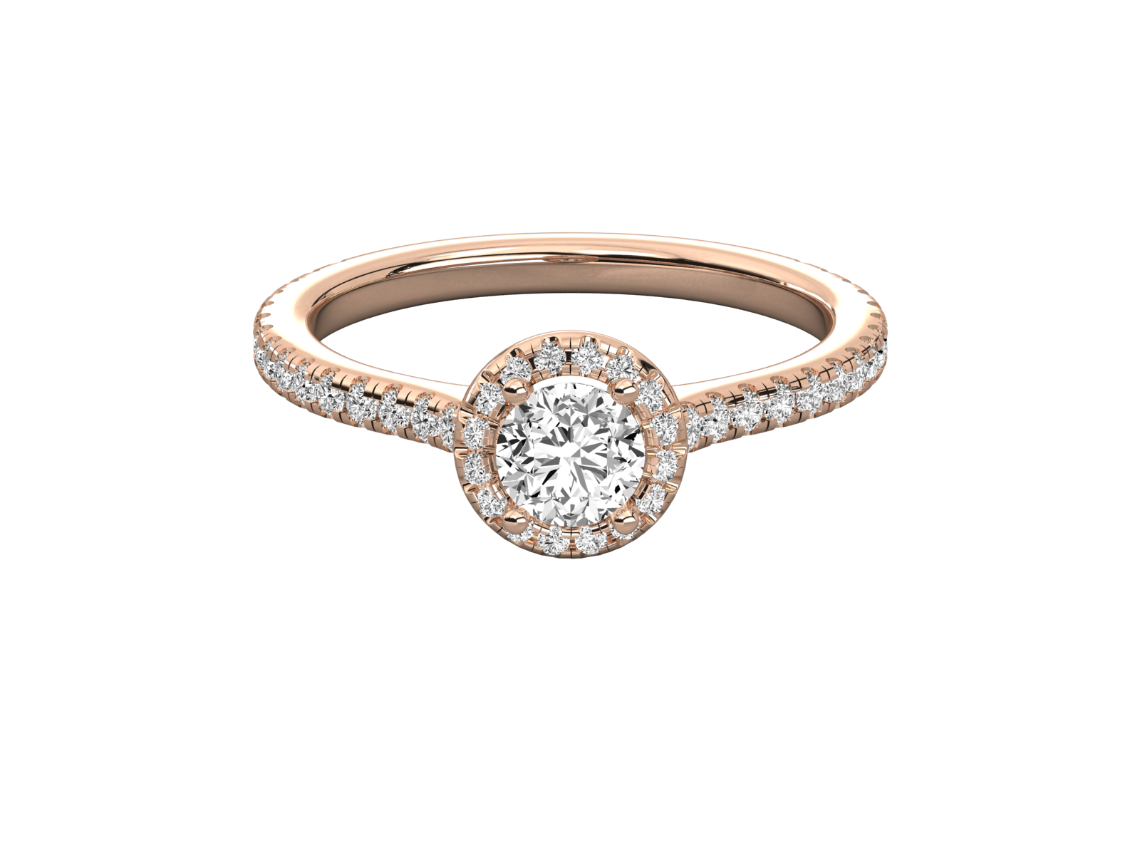 10K GOLD SOLITAIRE DIAMOND  BRILLIANT RING.