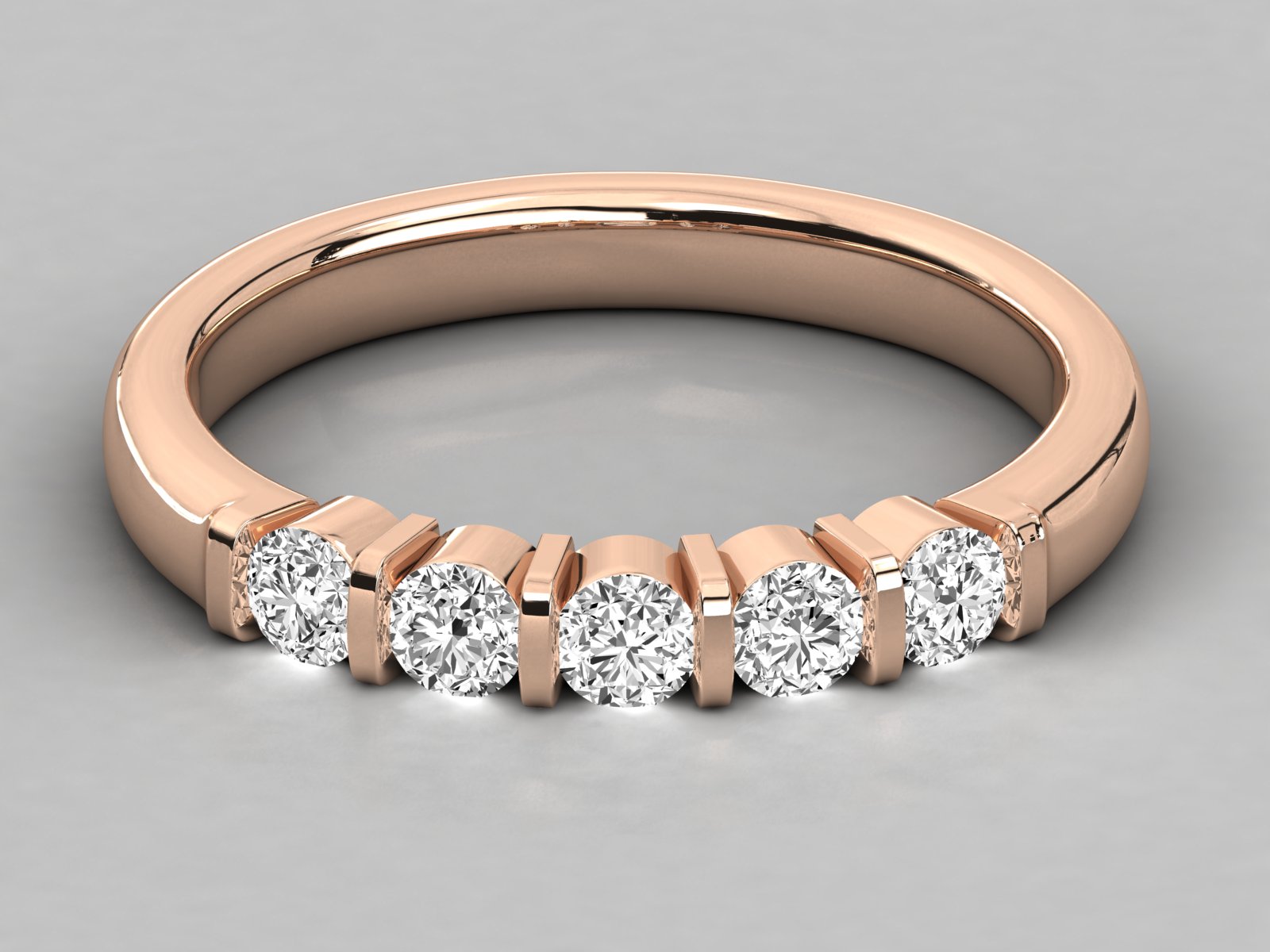 9K GOLD SOLITAIRE DIAMOND  BRILLIANT RING.