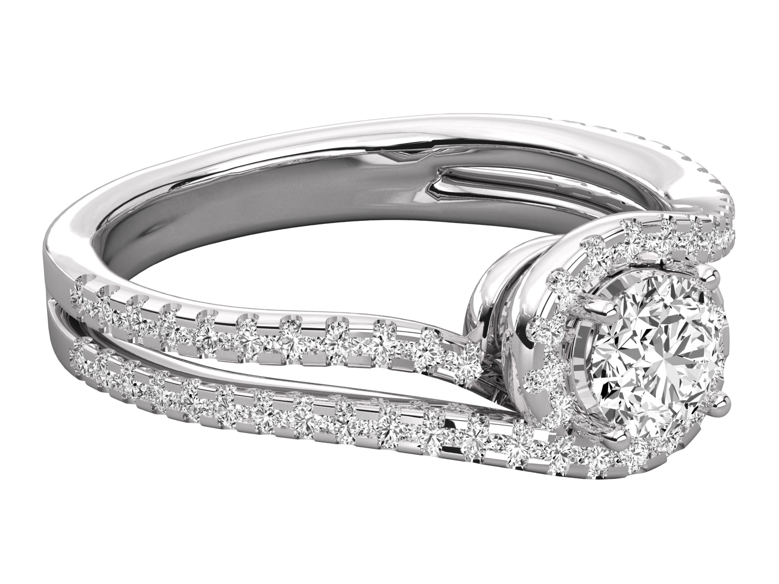 10K GOLD SOLITAIRE  LAB GROWN DIAMOND LADIES  RING.