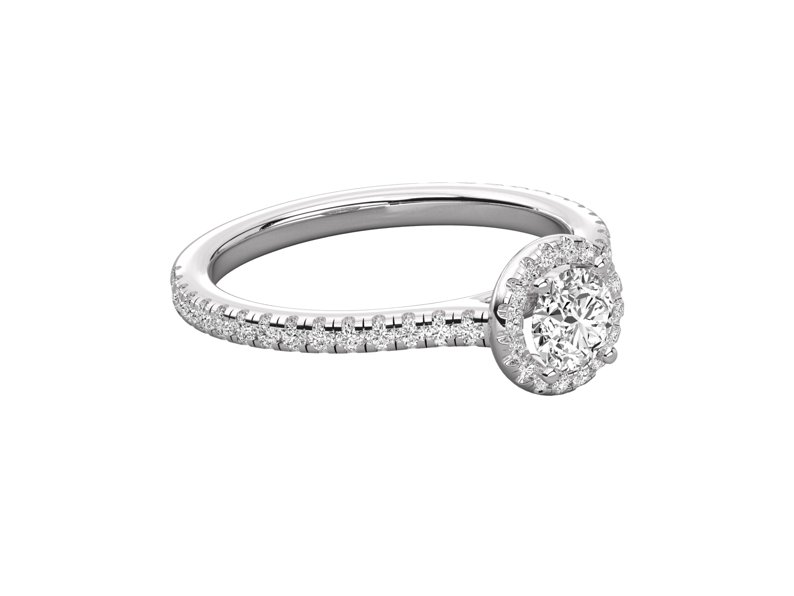 10K GOLD SOLITAIRE DIAMOND  BRILLIANT RING.