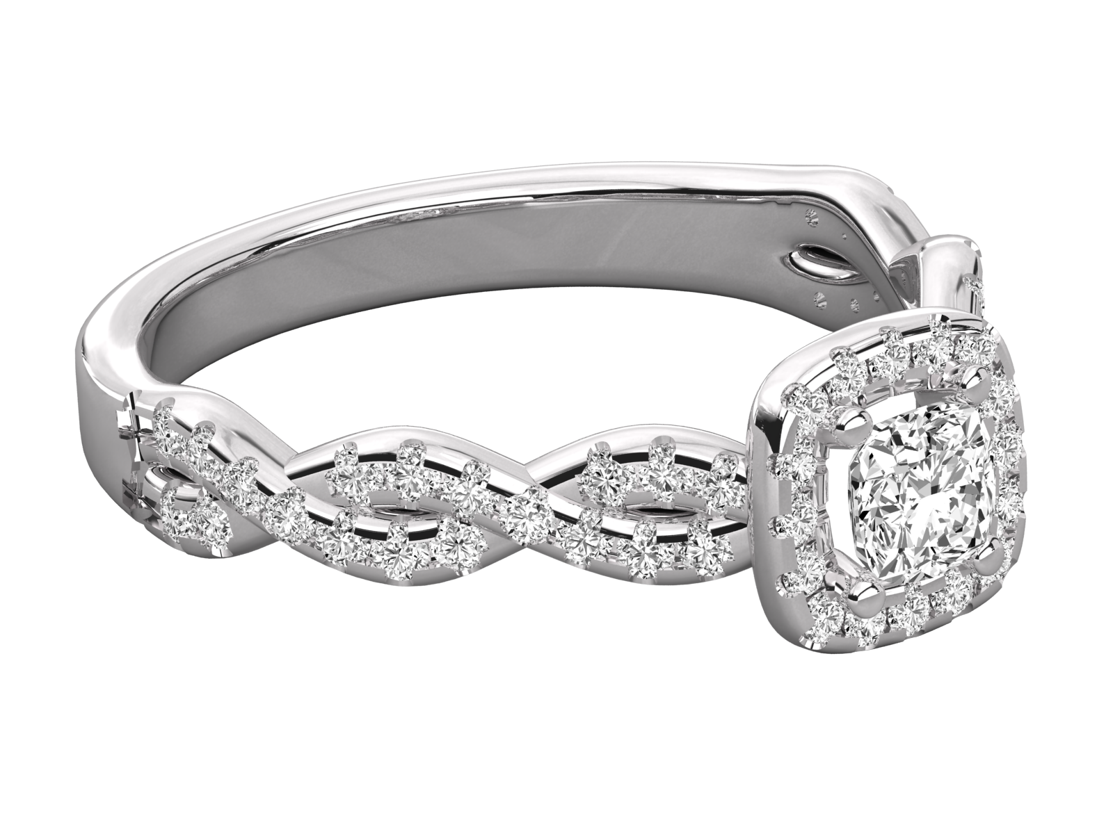 10K GOLD SOLITAIRE  LAB GROWN DIAMOND LADIES  RING.