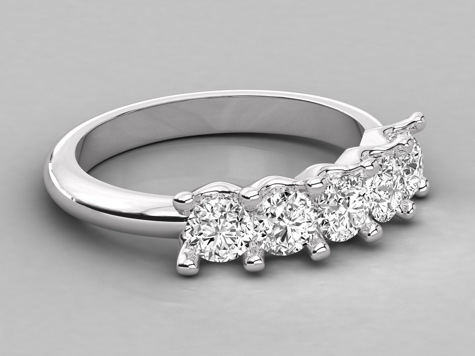 10K GOLD LAB GROWN DIAMOND LADIES  RING.