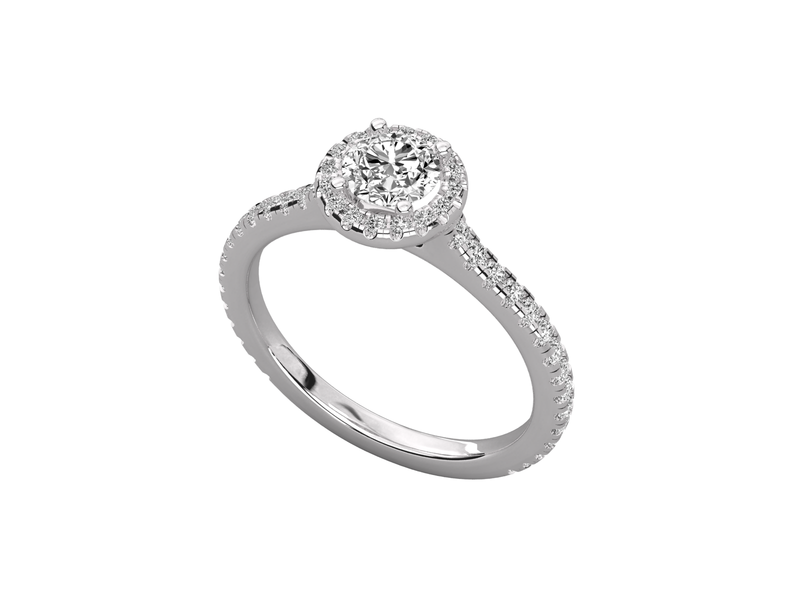 10K GOLD SOLITAIRE DIAMOND  BRILLIANT RING.