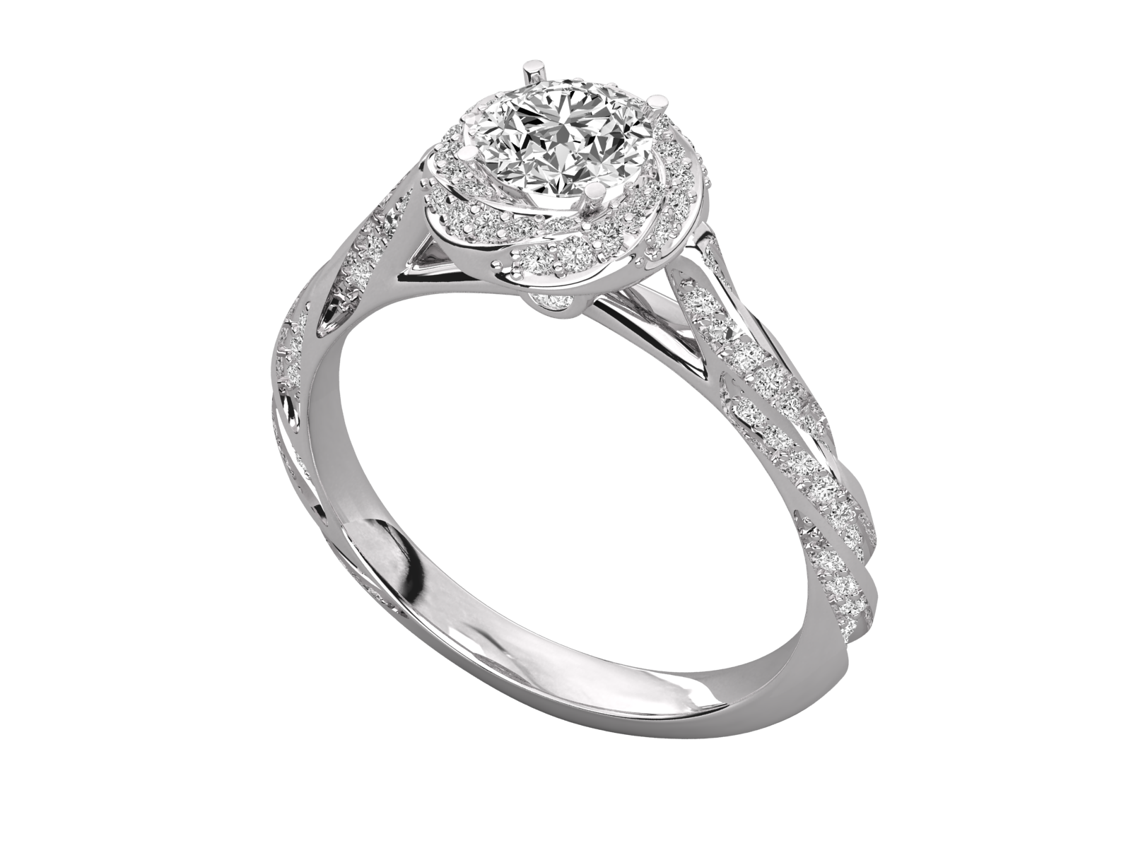 10k GOLD SOLITAIRE  LAB GROWN DIAMOND RING.