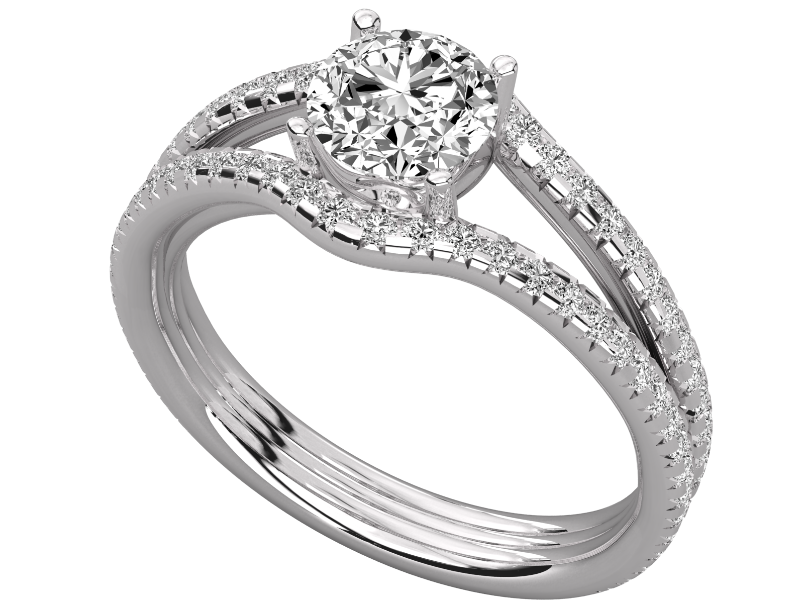 10K GOLD SOLITAIRE  LAB GROWN DIAMOND LADIES  RING.