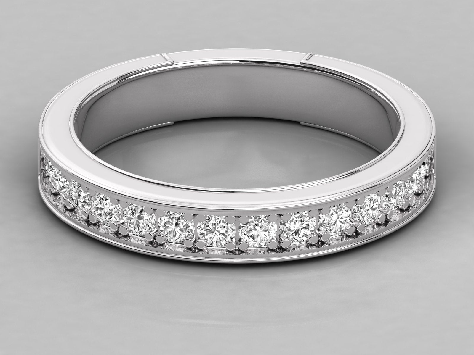 9K GOLD SOLITAIRE DIAMOND  BRILLIANT RING.