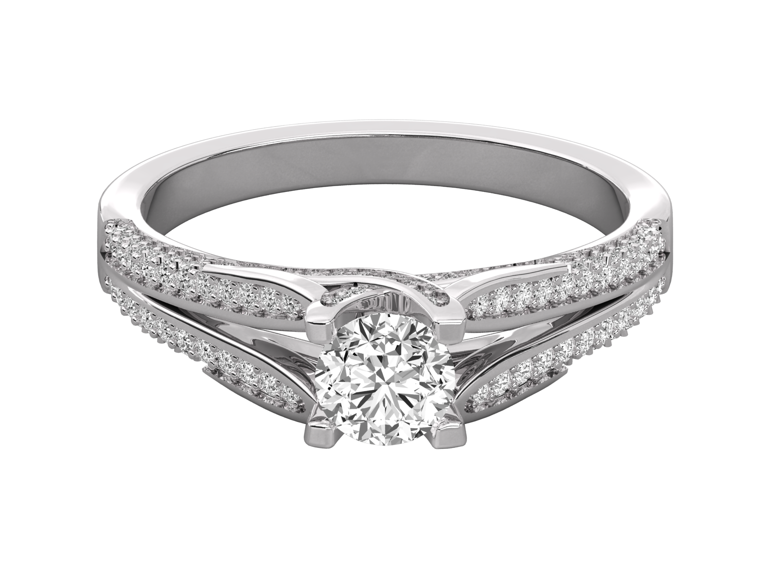 10K GOLD SOLITAIRE  LAB GROWN DIAMOND  BRILLIANT RING.