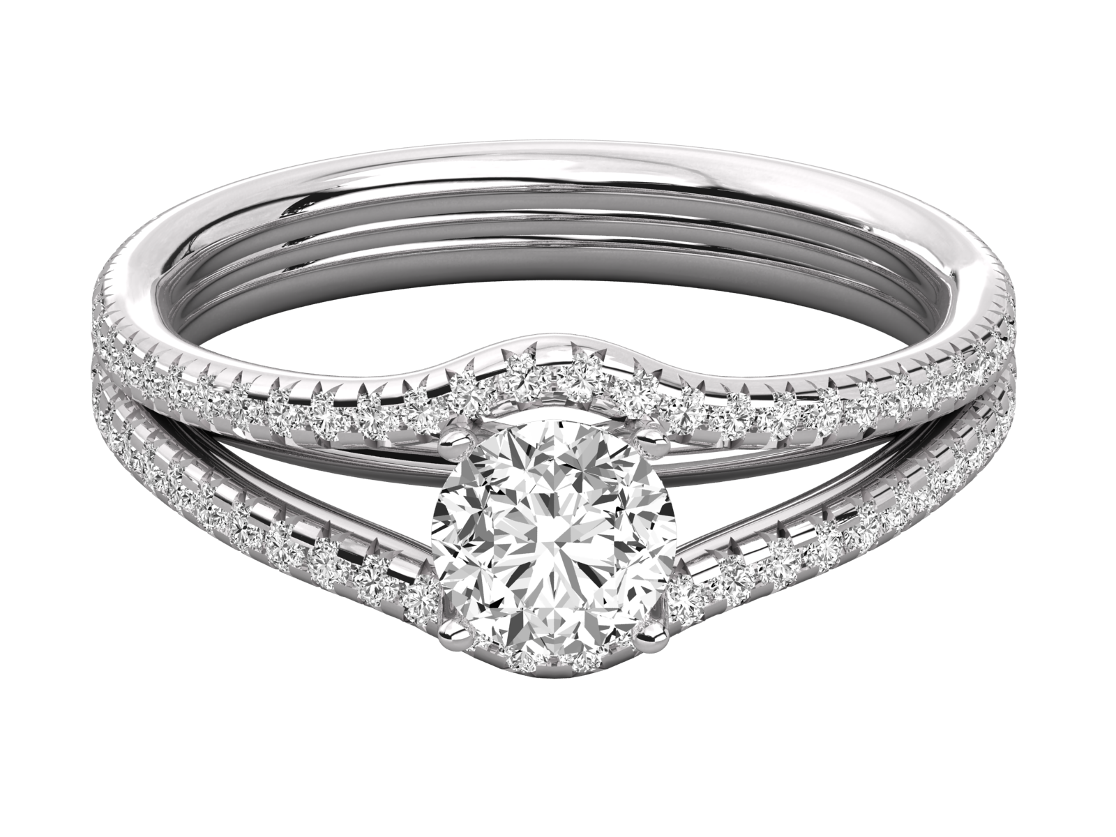 10K GOLD SOLITAIRE  LAB GROWN DIAMOND LADIES  RING.