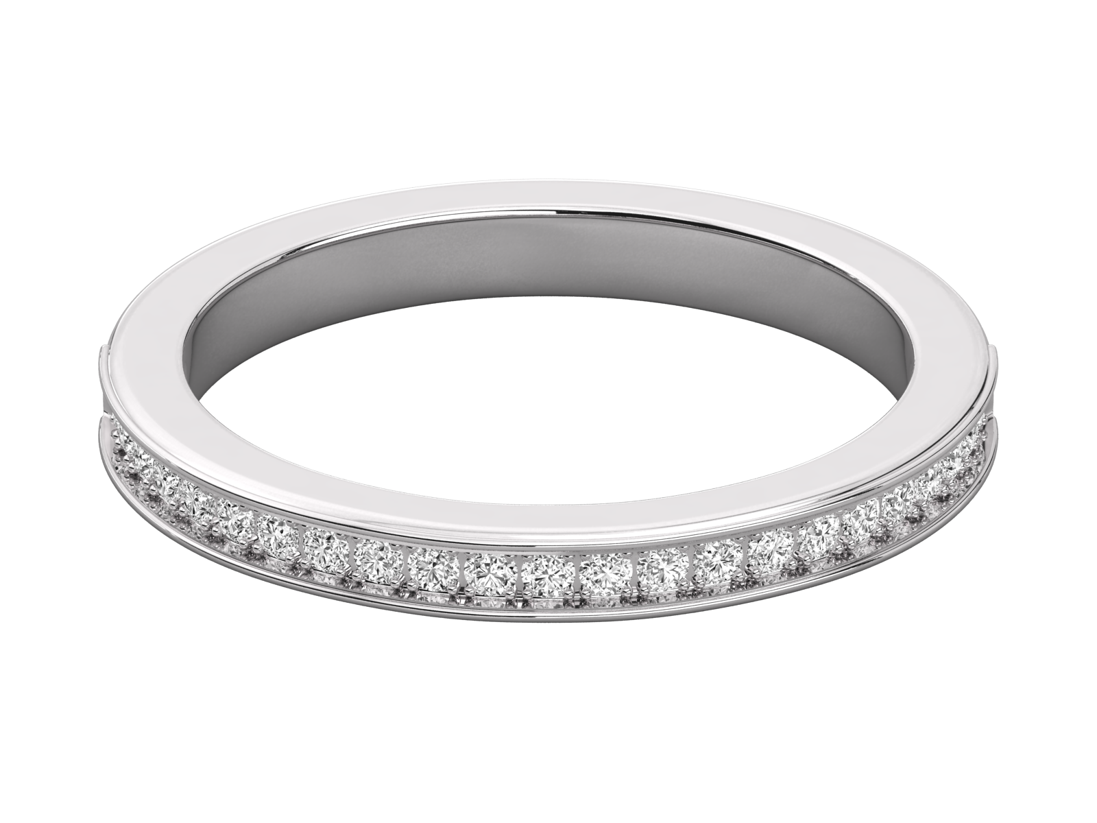 10K  LAB GROWN DIAMOND LADIES  RING.