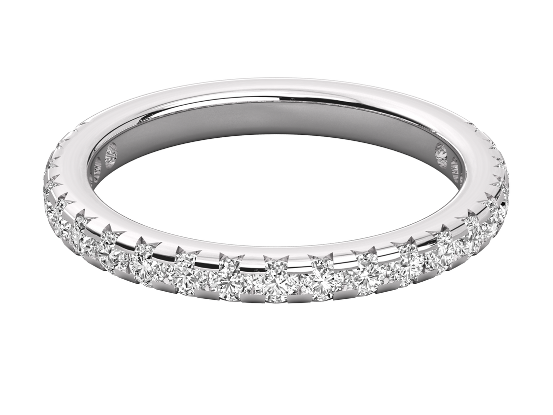 9K GOLD SOLITAIRE ROUND CUT LAB GROWN DIAMOND LADIES BRILLIANT RING.
