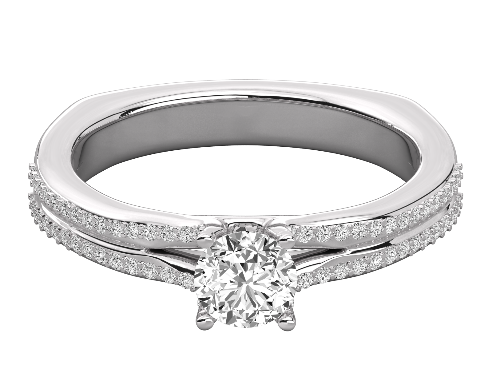 10K GOLD SOLITAIRE  BRILLIANT RING.