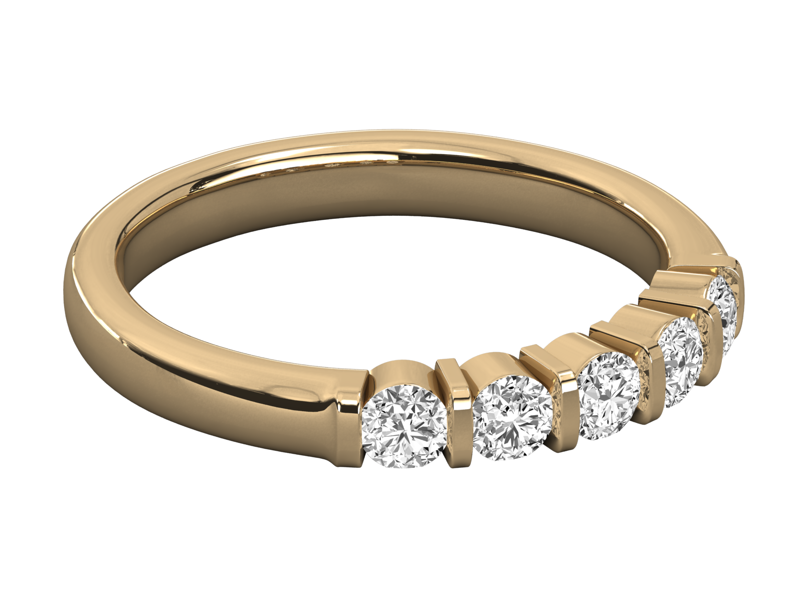 9K GOLD SOLITAIRE DIAMOND  BRILLIANT RING.