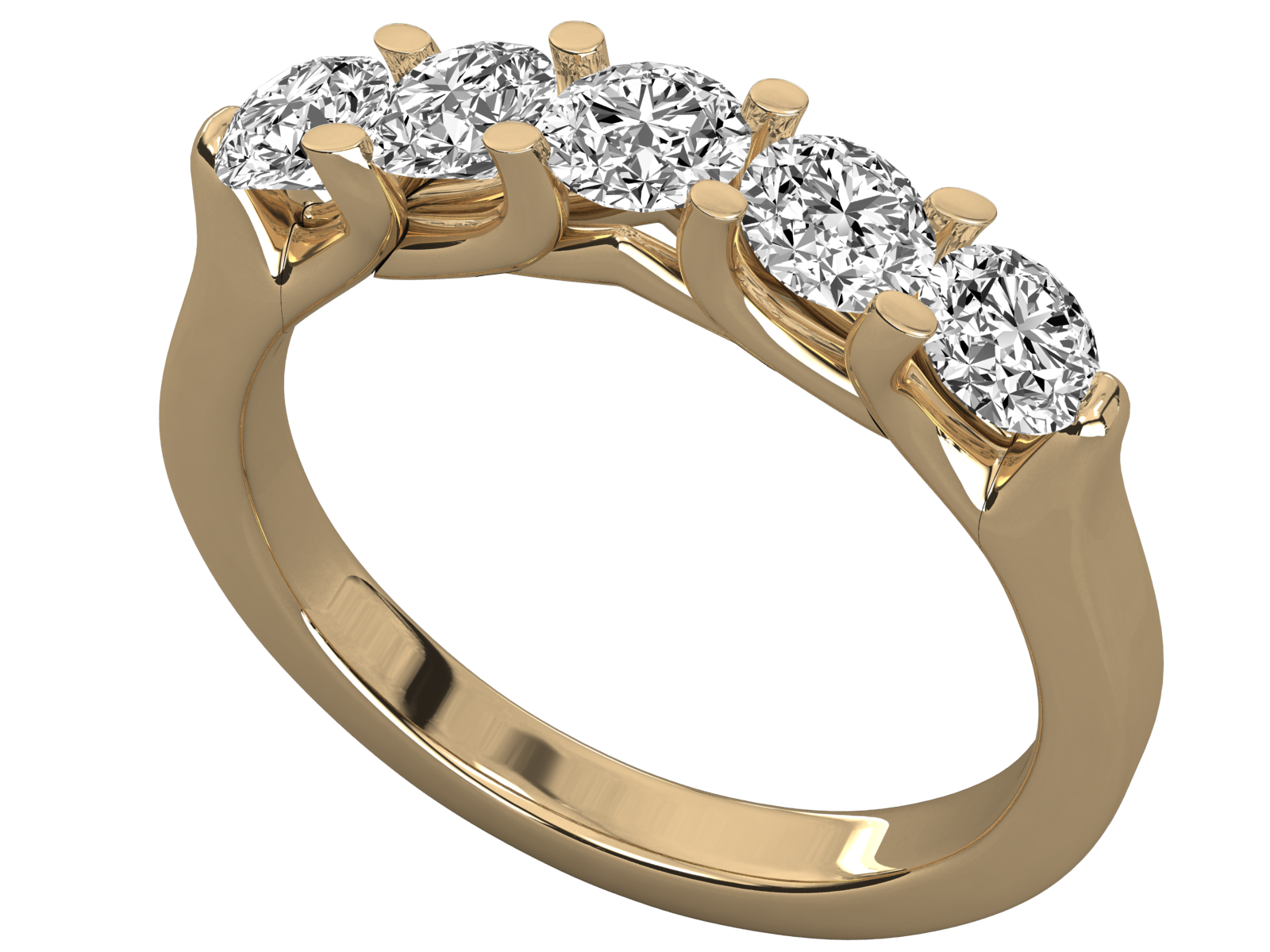 10K GOLD SOLITAIRE  LAB GROWN DIAMOND LADIES  RING.