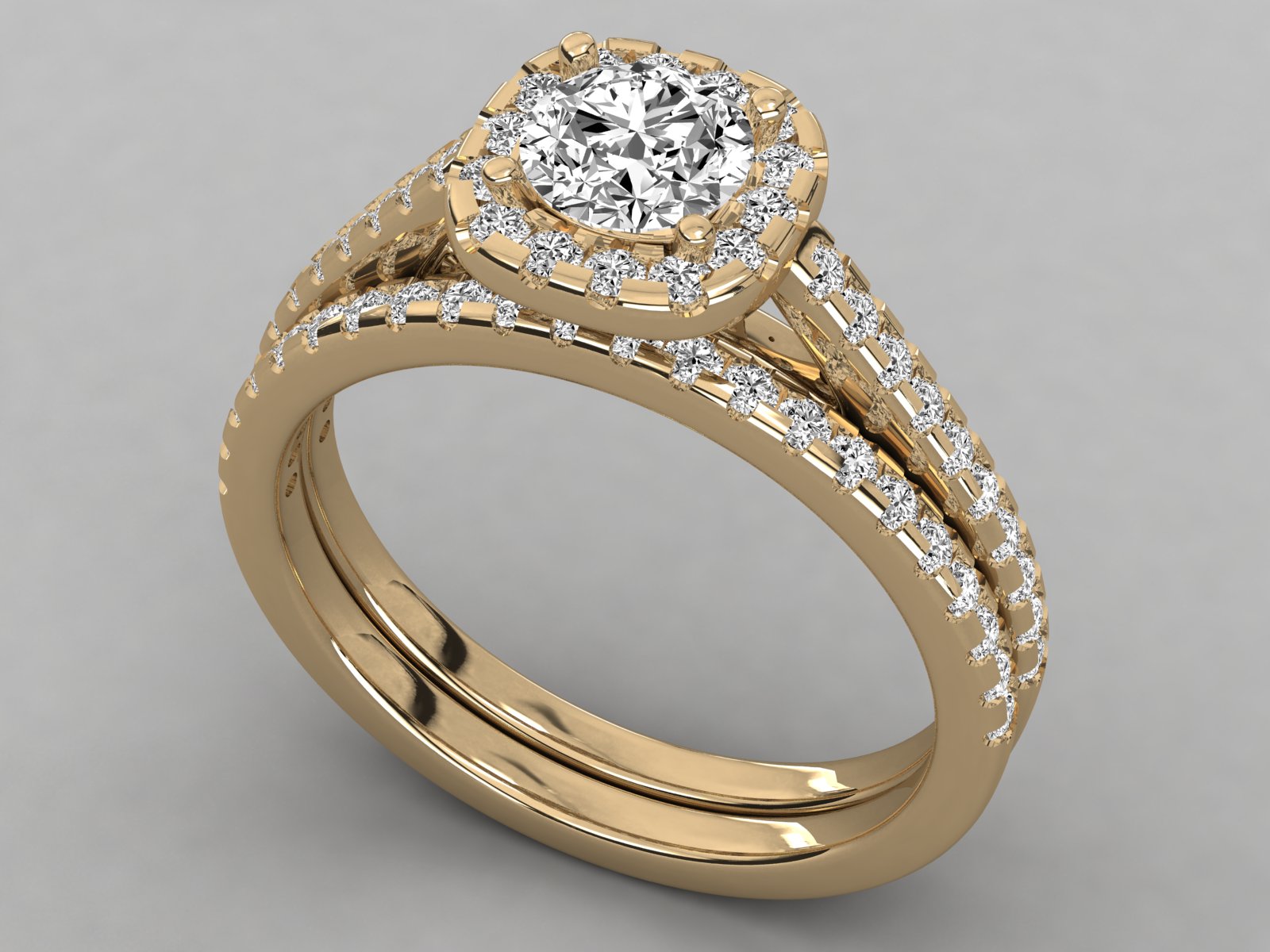 10K GOLD SOLITAIRE  LAB GROWN DIAMOND LADIES RING.