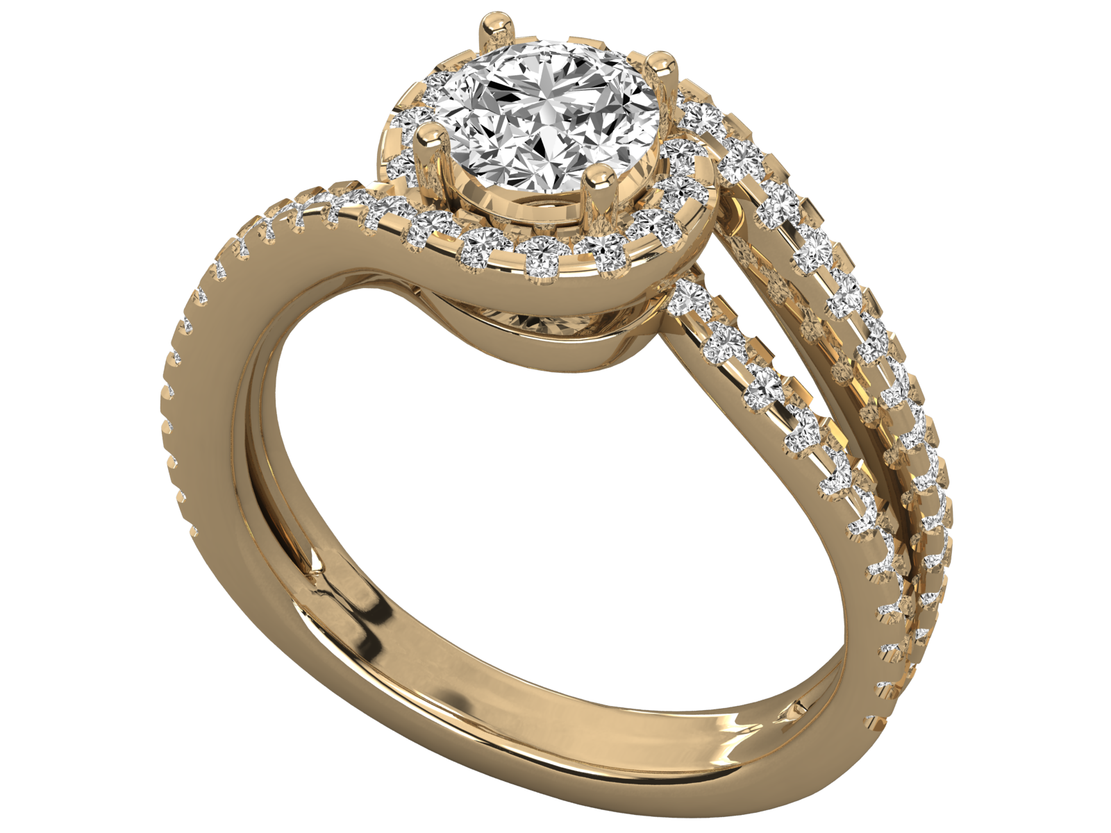 10K GOLD SOLITAIRE  LAB GROWN DIAMOND LADIES  RING.