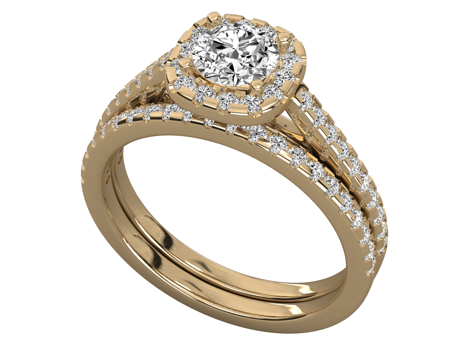 10K GOLD SOLITAIRE  LAB GROWN DIAMOND LADIES RING.