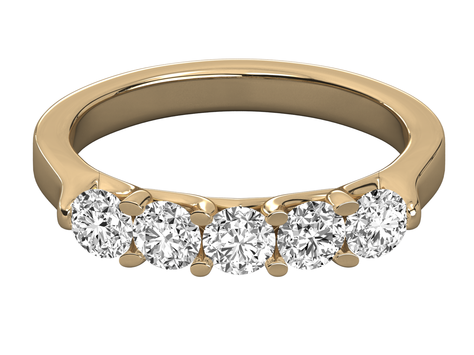 10K GOLD SOLITAIRE  LAB GROWN DIAMOND LADIES  RING.