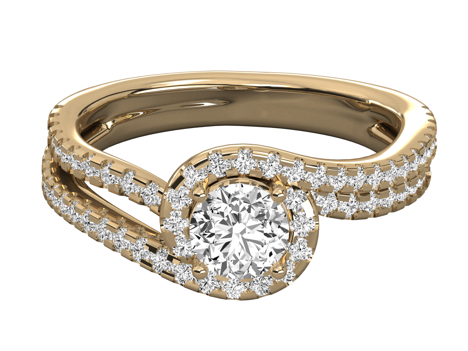 10K GOLD SOLITAIRE  LAB GROWN DIAMOND LADIES  RING.