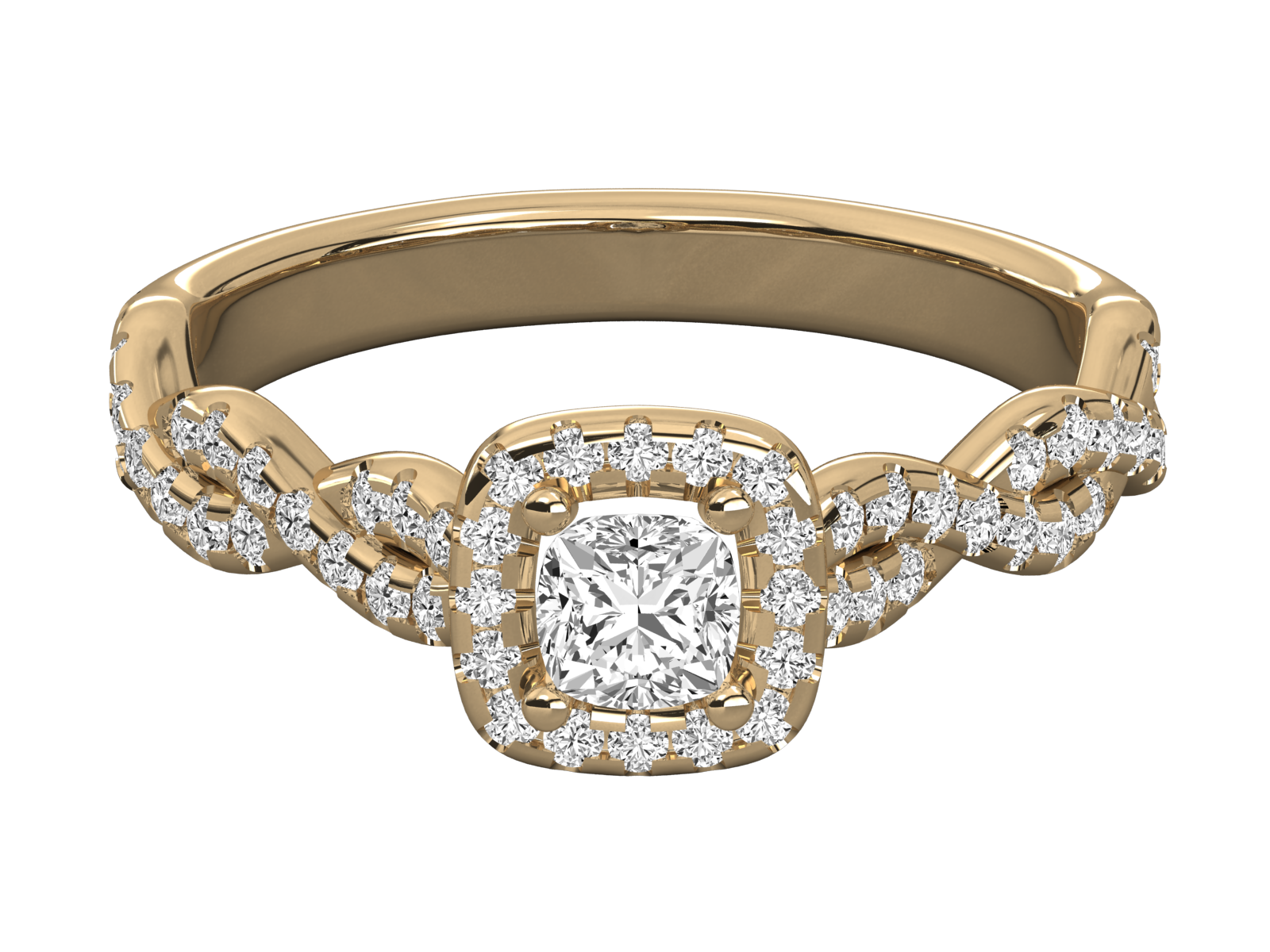 10K GOLD SOLITAIRE  LAB GROWN DIAMOND LADIES  RING.
